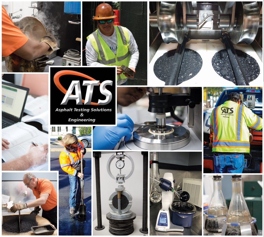 collage of ATS Jacksonville asphalt services